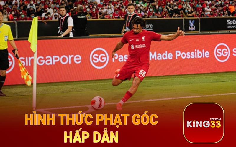 Hình thức phạt góc hấp dẫn