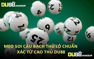 Mẹo Soi Cầu Bạch Thủ Lô Chuẩn Xác Từ Cao Thủ DU88